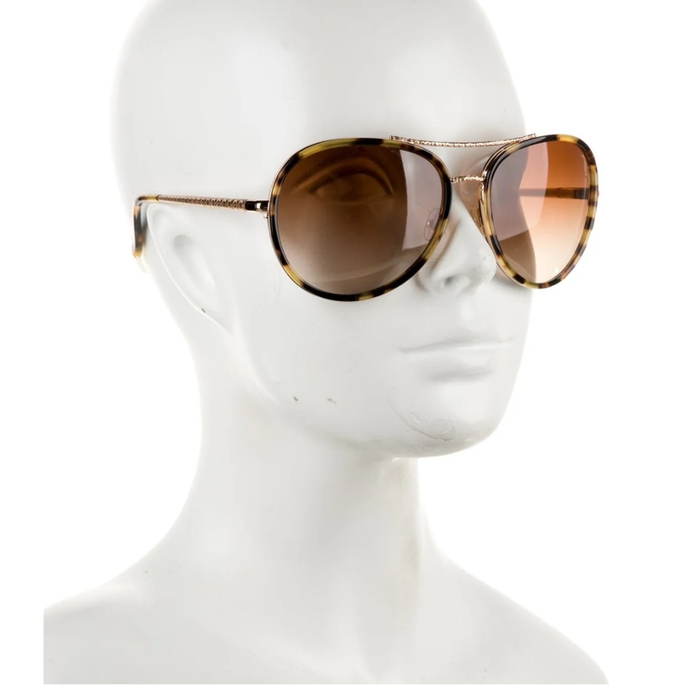 Tory Burch Tortoise Shell Oversized Sunglasses-Excellent condition